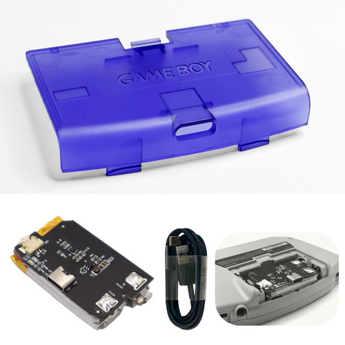 Game boy advance - gba, batteria
